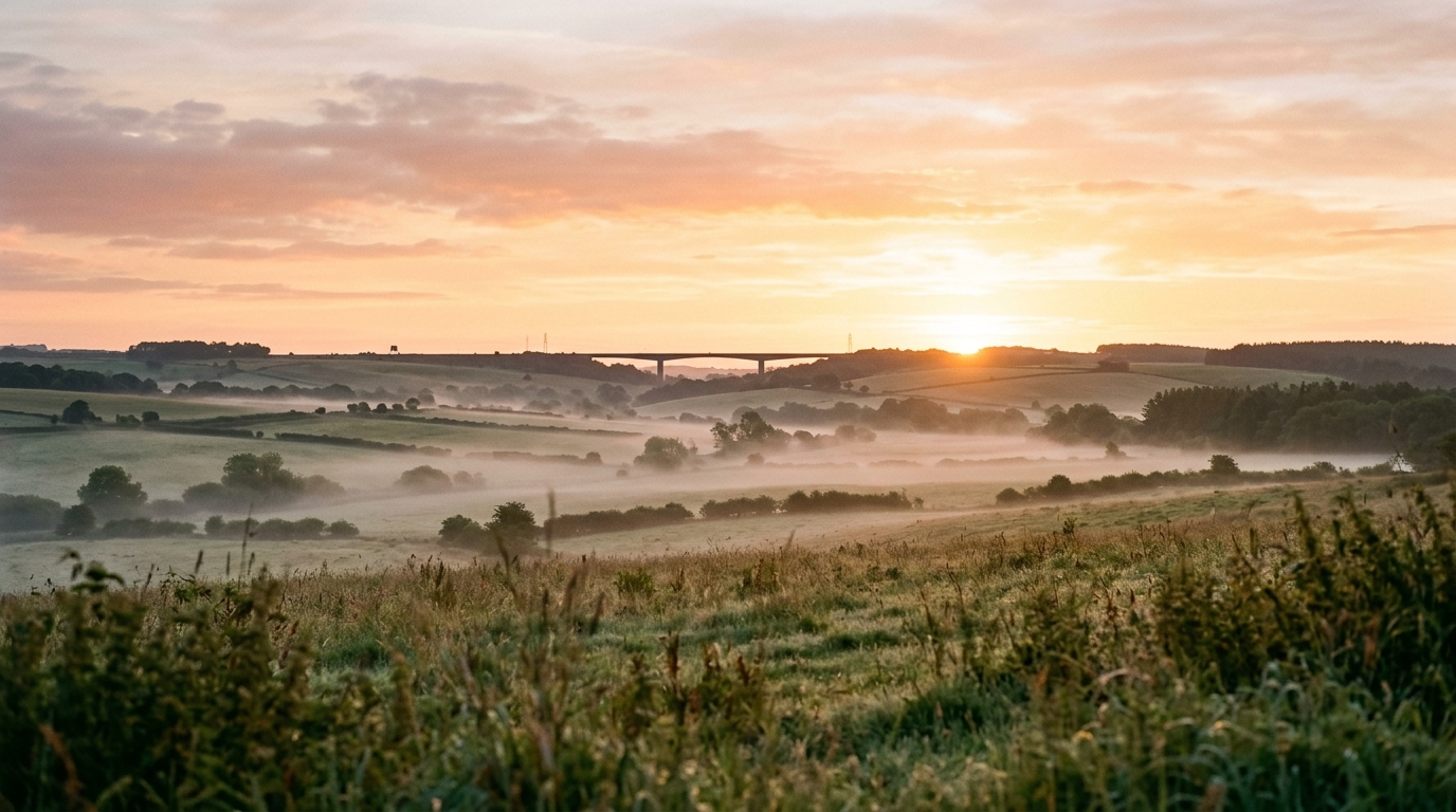 A bridge at first light — Social Legacy CIC